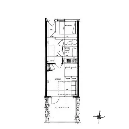 Apartment Confortable A - 6 Pers, Wifi, Parking, Proche Pistes - Fr-1-818-14 *